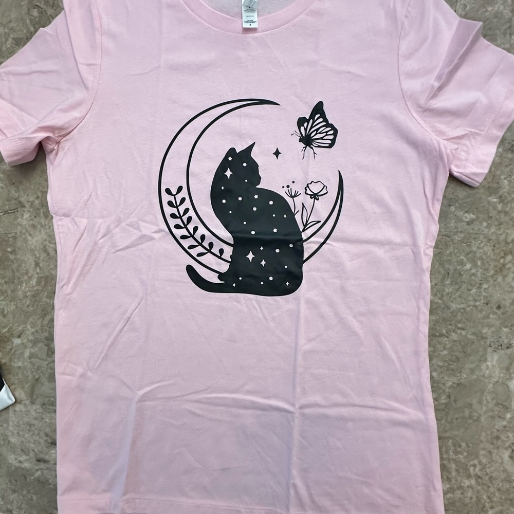 Bella Canvas Pink Short Sleeve T-Shirt